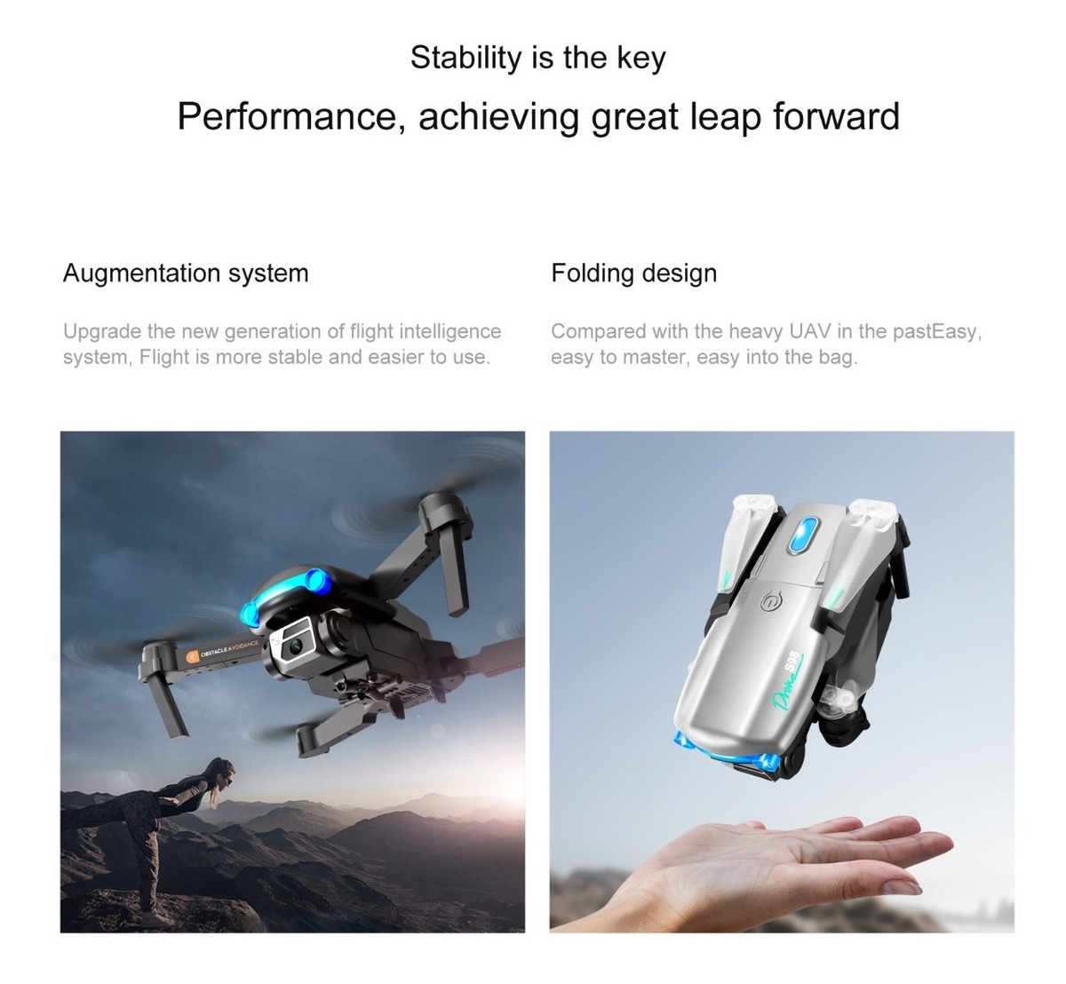 Mini Drone E88 Novo Rc 4k Hd Barato Com Câmera Dupla - Imagem 14