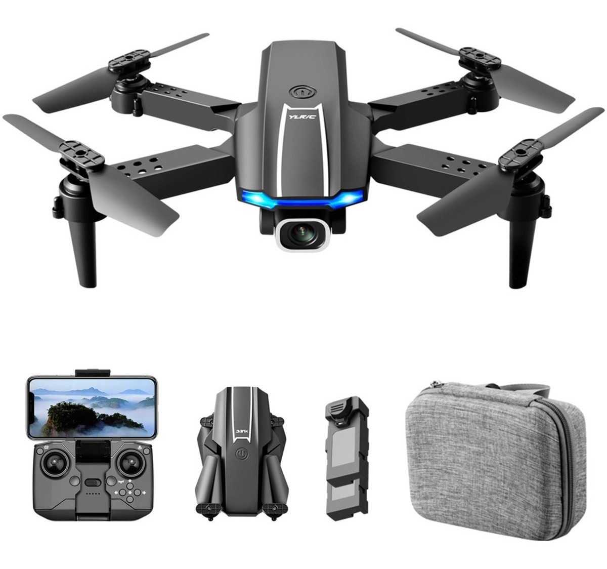 Yh-222 Mini Drones Baratos Pequeno Controle Remoto Por Luva - Imagem 8