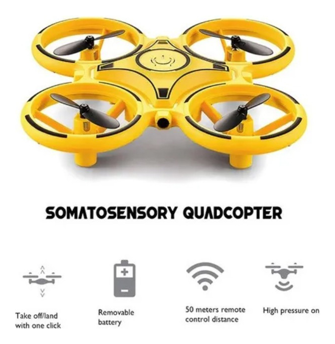 Drone Quadricóptero Acrobático Stunt Controle Gestos - Imagem 4