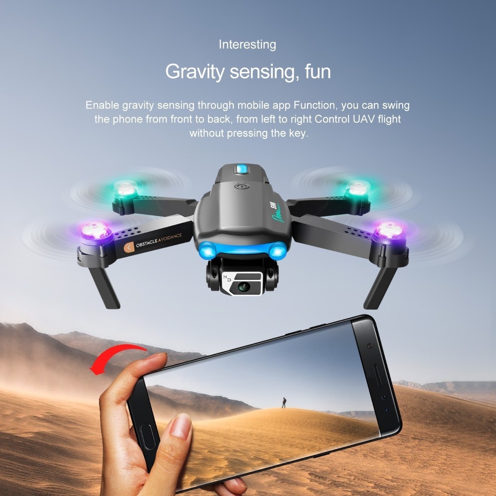 Mini Drone De Controle Remoto Infantil Com Camera - Imagem 6