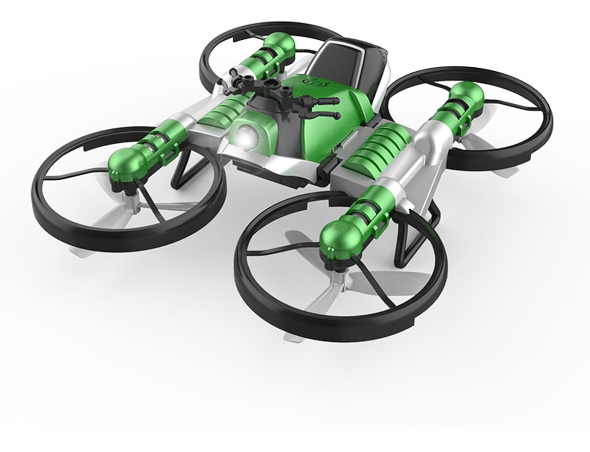 Mini Drone 2 Em 1, Motocicleta, Aeronave Rc Para Iniciantes, - Imagem 5