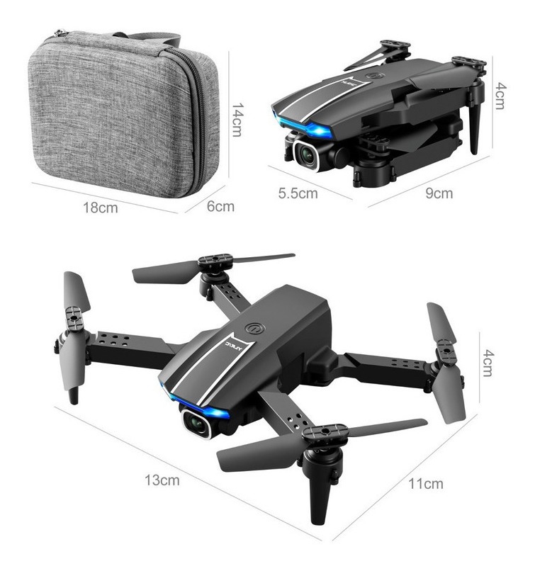 Drones Baratos Mini Drone Barato Com Câmera Dupla 3 Bateria - Imagem 7