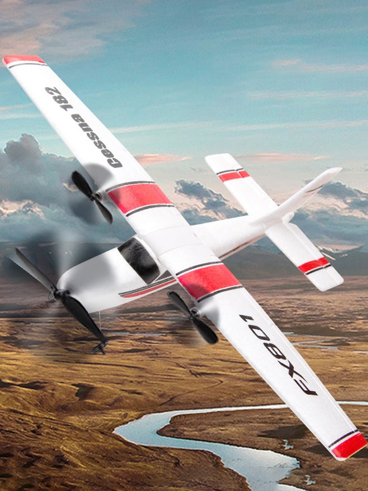 Avião De Controle Remoto De Asa Fixa 2.4g 2ch Rc Glider - Imagem 2