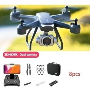 Drone 4k Profesional Hd Câmera Grande Angular Wifi Gps Drone