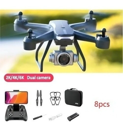 Drone 4k Profesional Hd Câmera Grande Angular Wifi Gps Drone