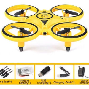 Drone Quadricóptero Acrobático Stunt Com Controle Por Gestos