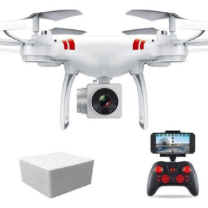 Drone 101 White Profissional Câmera 4k + 2 Baterias N2