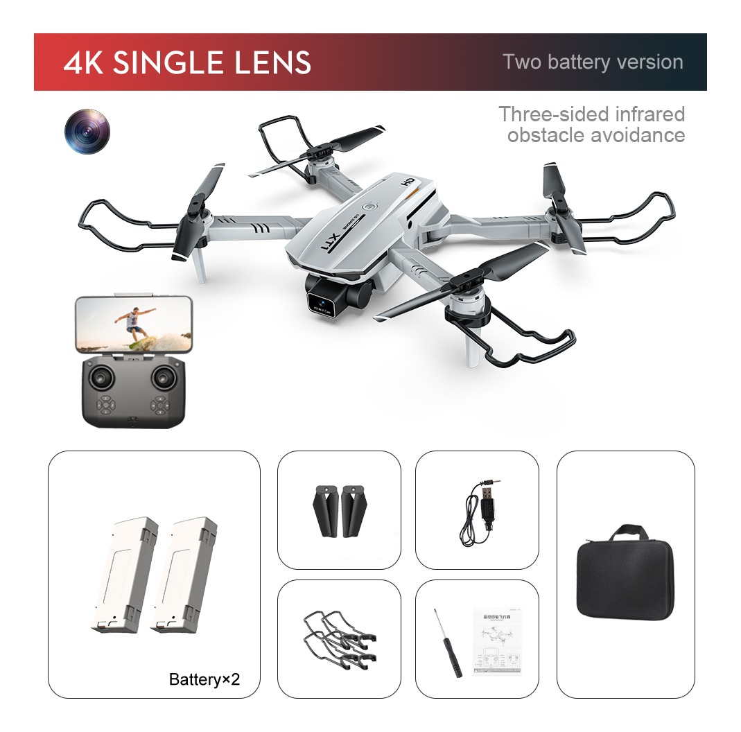 Xt1 Drones Profissionais Câmera Wifi Hd Evitação 2 Baterias