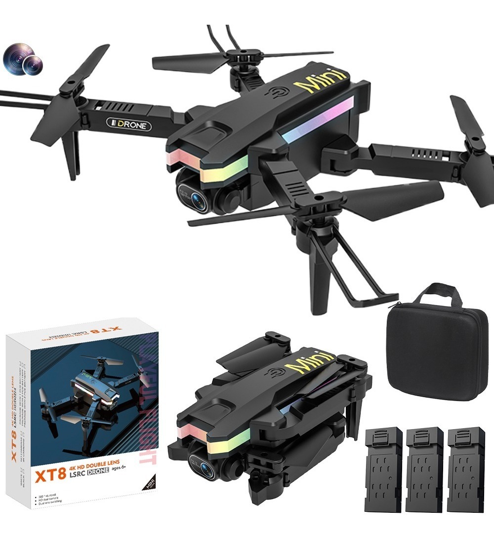 Principiante Mini Drone Profissional Barato Com Câmera Dupla