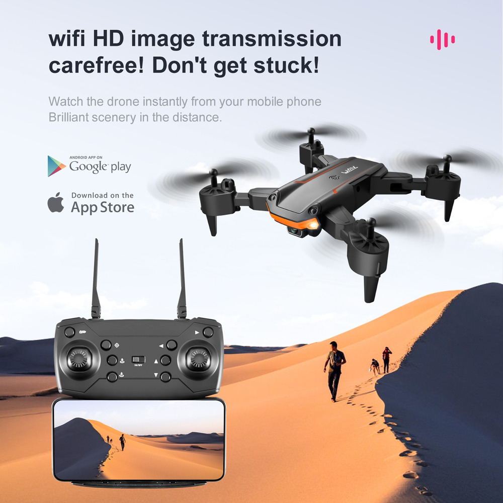 Drone Com 2 Câmeras Hd E 3 Sensores De Colisão Ky603 - Imagem 7
