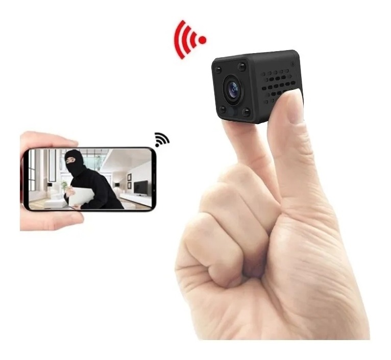 1080p Hd Mini Wifi Câmera Ip Sem Fio