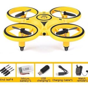 Drone Quadricóptero Acrobático Stunt Com Controle Por Gestos