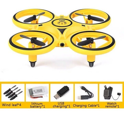 Drone Quadricóptero Acrobático Stunt Com Controle Por Gestos