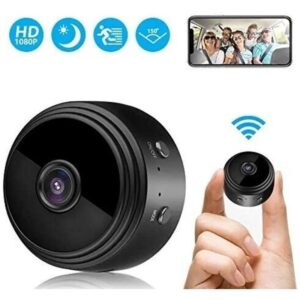 Mini Câmera Segurança Espiã A9 Sem Fio Hd 1080p 64gb Cartão