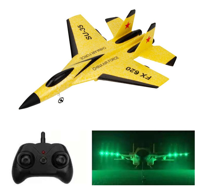 2.4g Avião De Controle Remoto Su35 Modelo De Avião Rc.