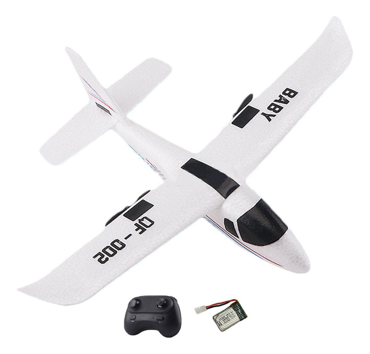 Aeronave Rc De 2,4 Ghz 2ch Epp Foam Fixed Wing Diy Electric