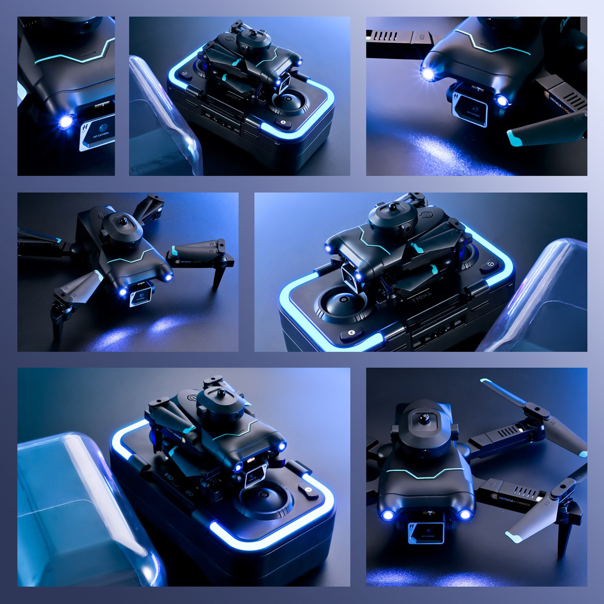Mini Drones Profissionals Com Câmera 4k Drone Infantil - Imagem 2