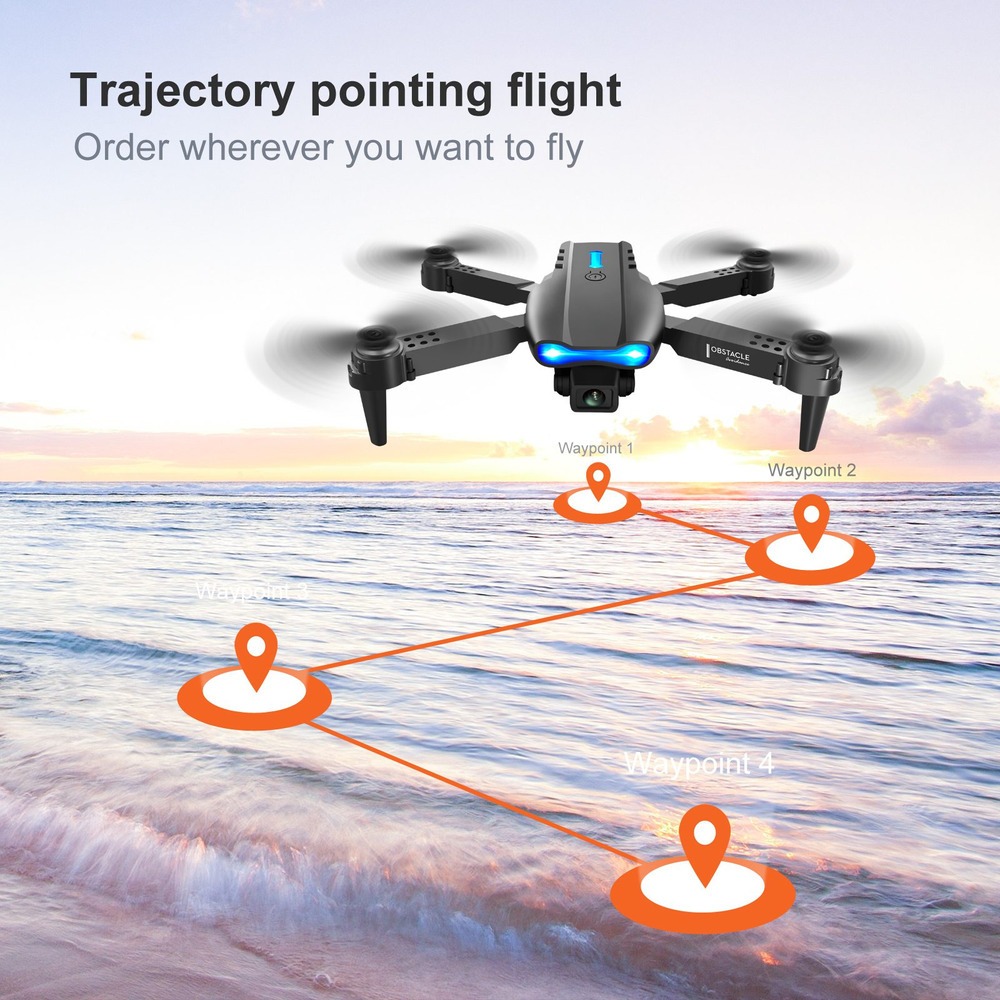 Mini Drones Baratos Drone De Prevenção Com Câmera 4k - Imagem 12