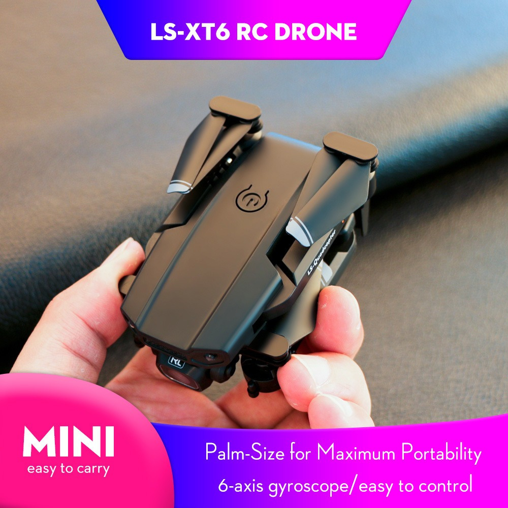 Mini Drone De Brinquedo Baixo Alcance Ls Xt6 De 6 Gyro 3d - Imagem 4