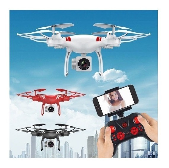 Drone 101 Câmera Branca Profissional 4k+2 Baterias - Imagem 3