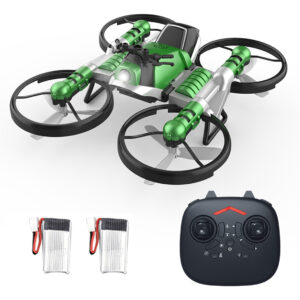Mini Drone 2 Em 1, Motocicleta, Aeronave Rc Para Iniciantes,