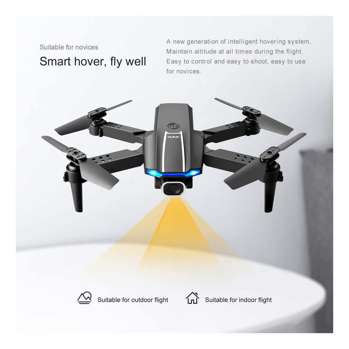 S65 Mini Rc Drone Rc Quadcopter Decolagem Com Um Botão - Imagem 6