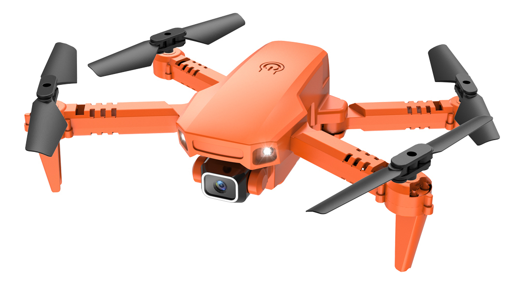 Drone E2 Pro Com Câmera Hd Wi-fi Fpv Laranja