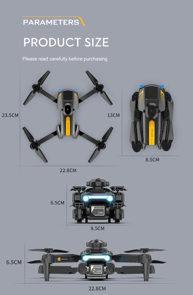 Drone Para Evitar Obstáculos De Fluxo Óptico De Câmera Dupla - Imagem 4
