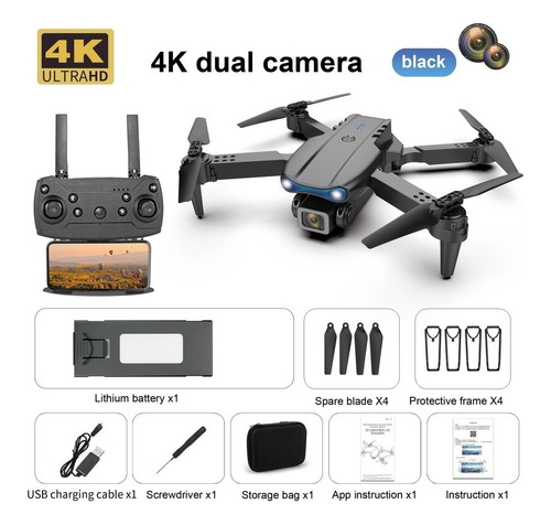Drone Com Câmera Dupla 4k De Profissional De Alta Definição - Imagem 17