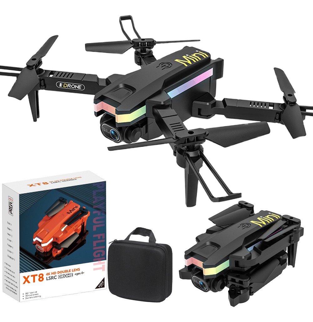 Mini Drone Infantil Barato Câmera Hd Com Colorida Led