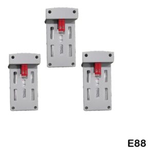 Bateria (3 Peças) Projetada Para Drone Mini E88