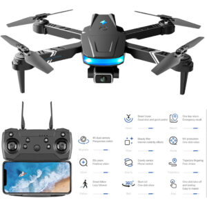 Rc Quadcopter Ls-878 Bolsa Wifi Função Drone Com Modo Duplo