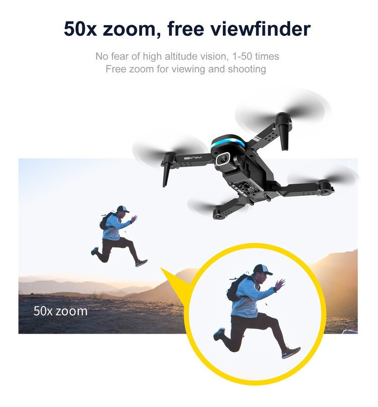 Drone Ky910 Profissional Câmera 4k Wifi Fpv + 2 Baterias - Imagem 8