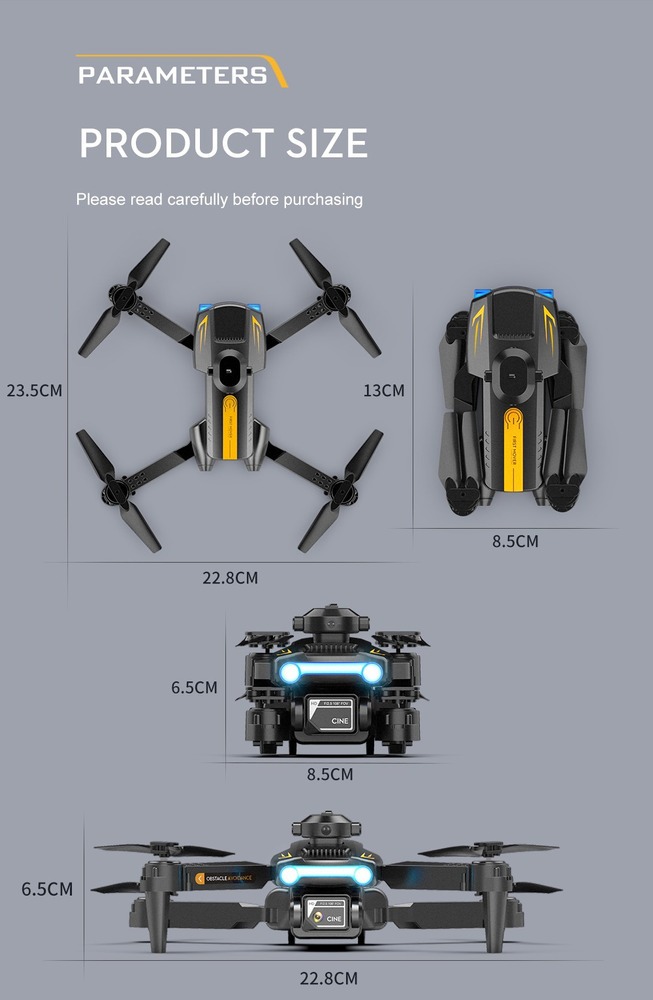 Drone Para Evitar Obstáculos De Fluxo Óptico De Câmera Dupla - Imagem 4