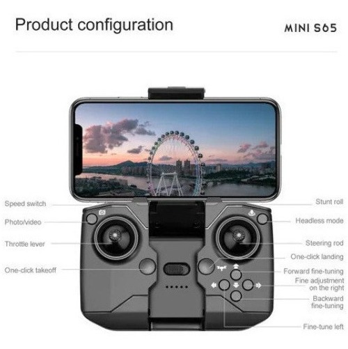 Drone 4k 2 Câmeras Wifi Controle Remoto + 2 Baterias - Imagem 9