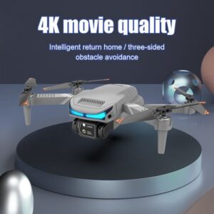 Xt9 Mini Drone Profissional Completo 4k Câmera Dupla Esc