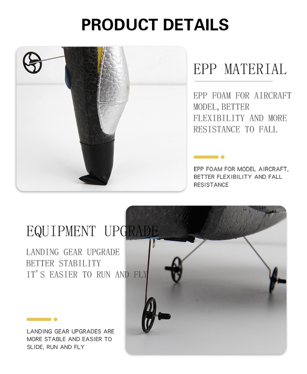 Avião Rc De 2,4 Ghz, 2 Canais, Asa Fixa, Epp Foam Electric - Imagem 4