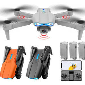 Mini Drone E99 K3 Barato Com Câmera Fullhd 3 Baterias