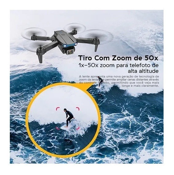 Drone Câmera 4k K105 Max Dual Bateria De Longa Duração - Imagem 6