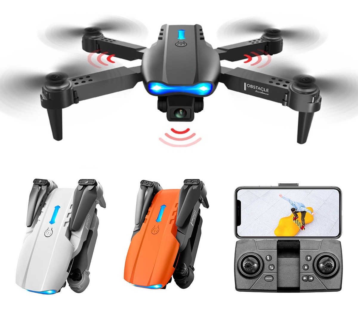 Mini Drone De Helicóptero Barato Para Crianças Com Câmera - Imagem 6