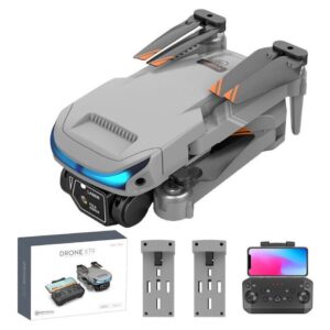 Xt9 Mini Drones Profissionais Câmera Dupla Esc 2 Baterias
