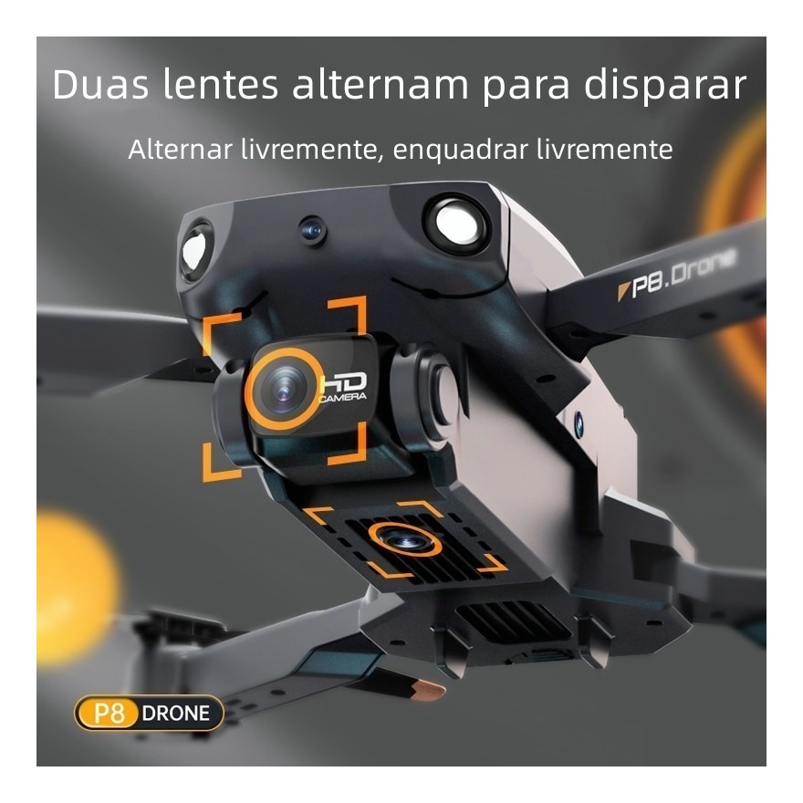 Mini Drone Ky907 Rc Profissional Câmera 4k - Imagem 5