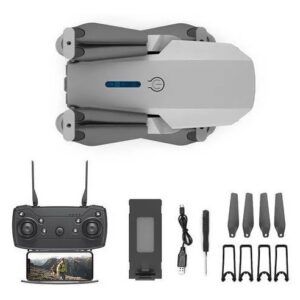 Mini Drone E88 Novo Rc 4k Hd Barato Com Câmera Dupla