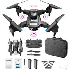 Drone S69 Com Cabeça Para Evitar Obstáculos E Câmera 2 Bater