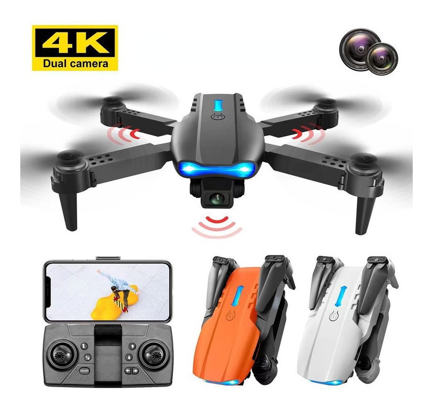 Drone 4k Câmera E99 Dupla Longa Duração Da Bateria - Imagem 12