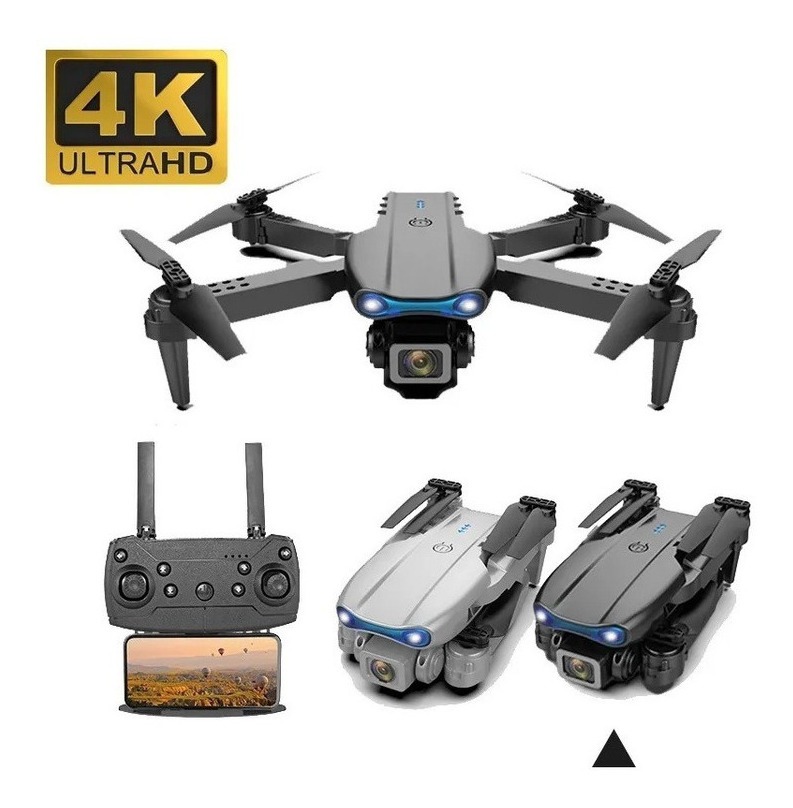 Drone 4k Câmera E99 Dupla Longa Duração Da Bateria
