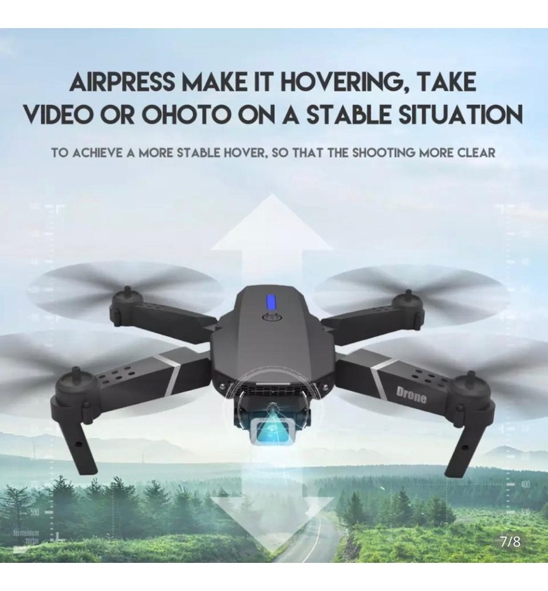 Drone E88 Câmera Uhd Profissional 2.4ghz Barata 2 Baterias - Imagem 11