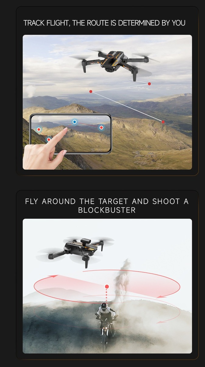 S91 8k Professional Drone Obstáculo Evitar Câmera Dupla - Imagem 9