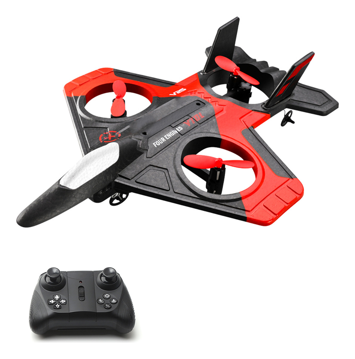 Avião Rc Com Câmera 480p 2,4 Ghz Aircraft Flight Toys