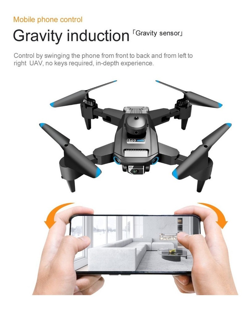 Drone Profissionais Para Evitar Obstáculos Com Câmera Dupla - Imagem 8